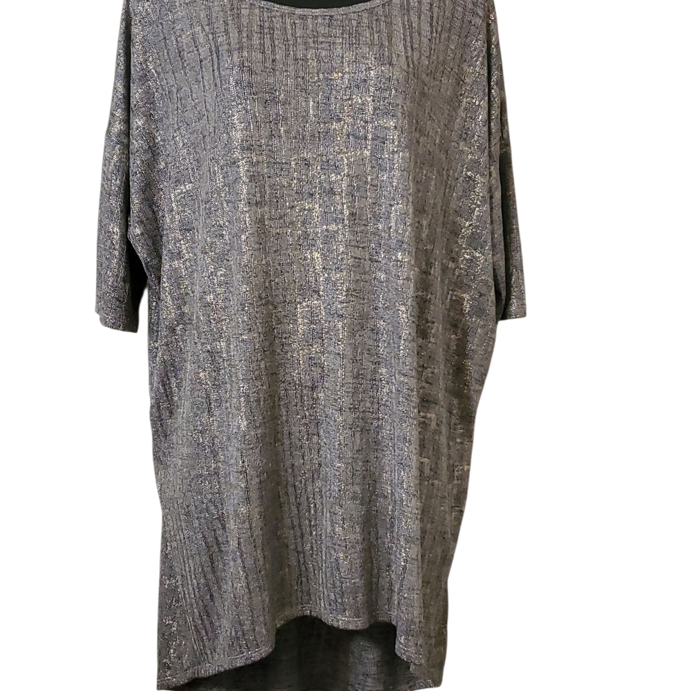 LuLaRoe White and Orange Tag Detail